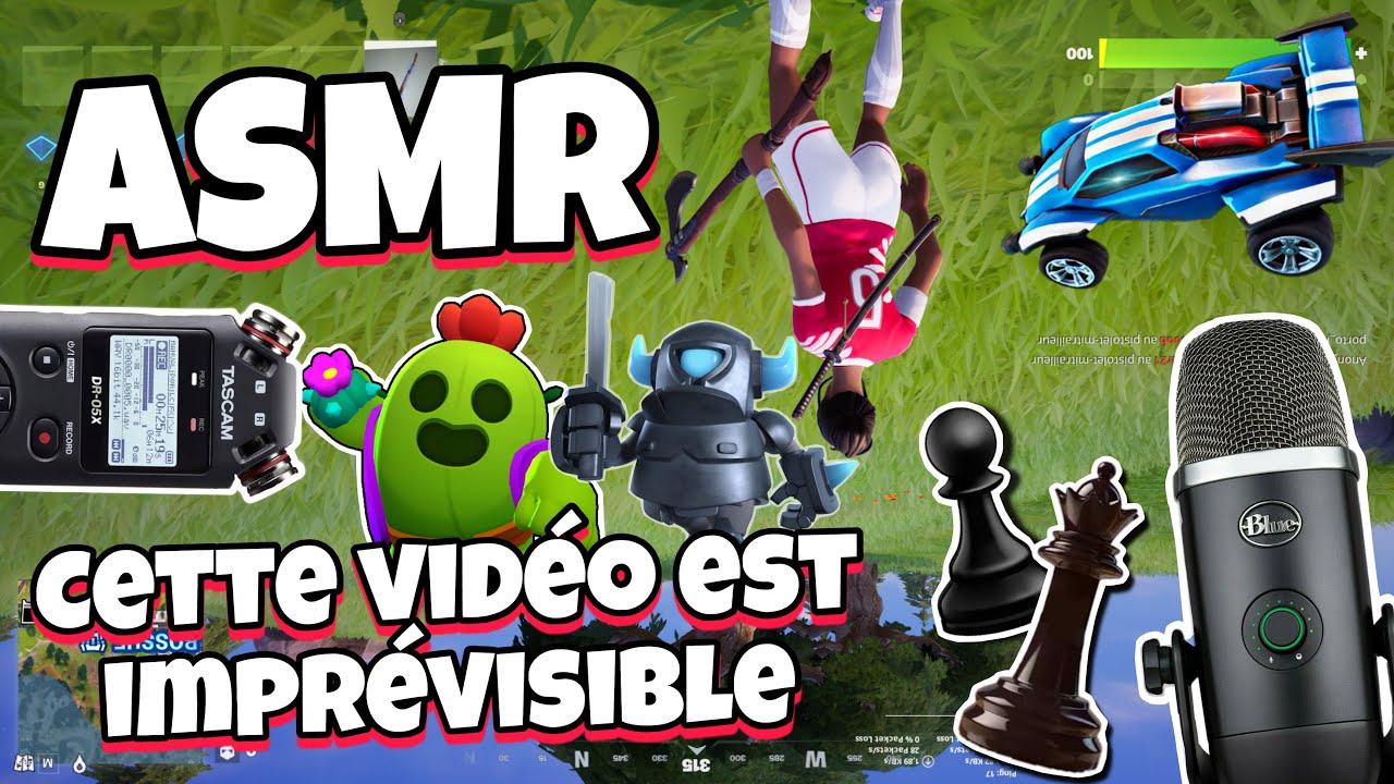 ASMR Français • MAIS CETTE VIDEO EST IMPRÉVISIBLE ! 😴💤 (très relaxant)