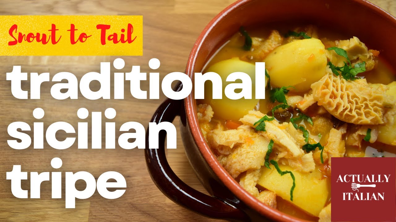 Sicilian Tripe Recipe: How to cook tripe the authentic Sicilian nonna style!