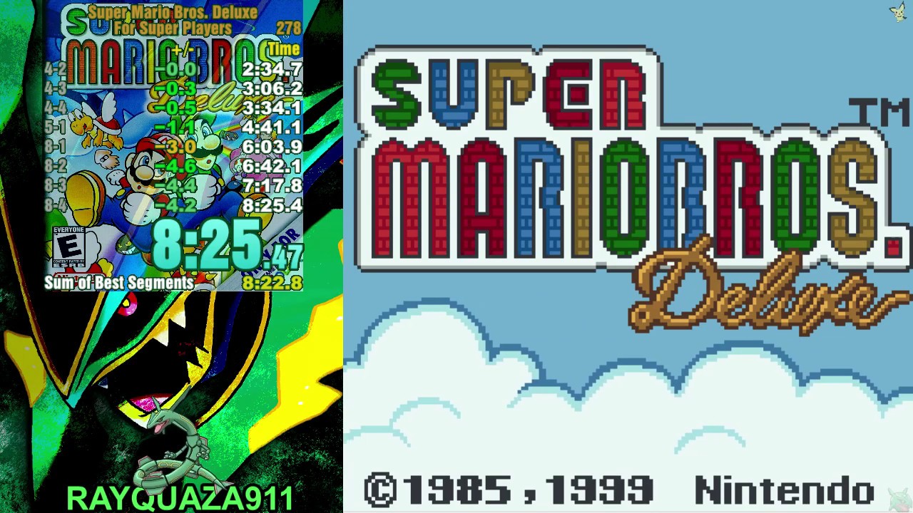 Super Mario Bros. Deluxe - The Lost Levels GBC 8:25 [WR]