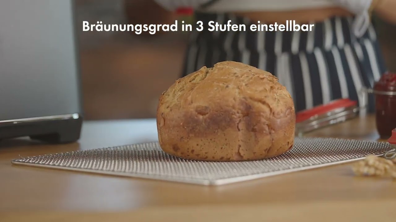 GRAEF Brotbackautomat BA806 Produktvideo