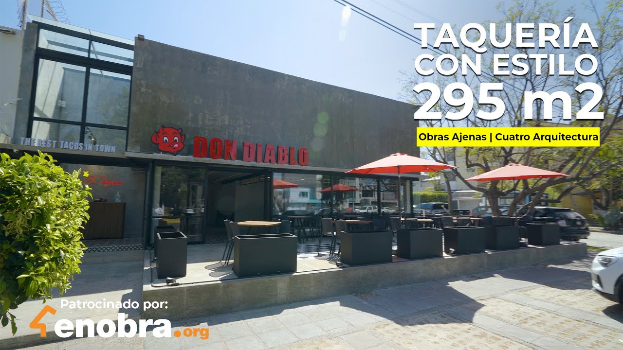 REMODELACIÓN de CASA A RESTAURANTE con ESTILO INDUSTRIAL | OBRAS AJENAS | @cuatroarquitectura9411