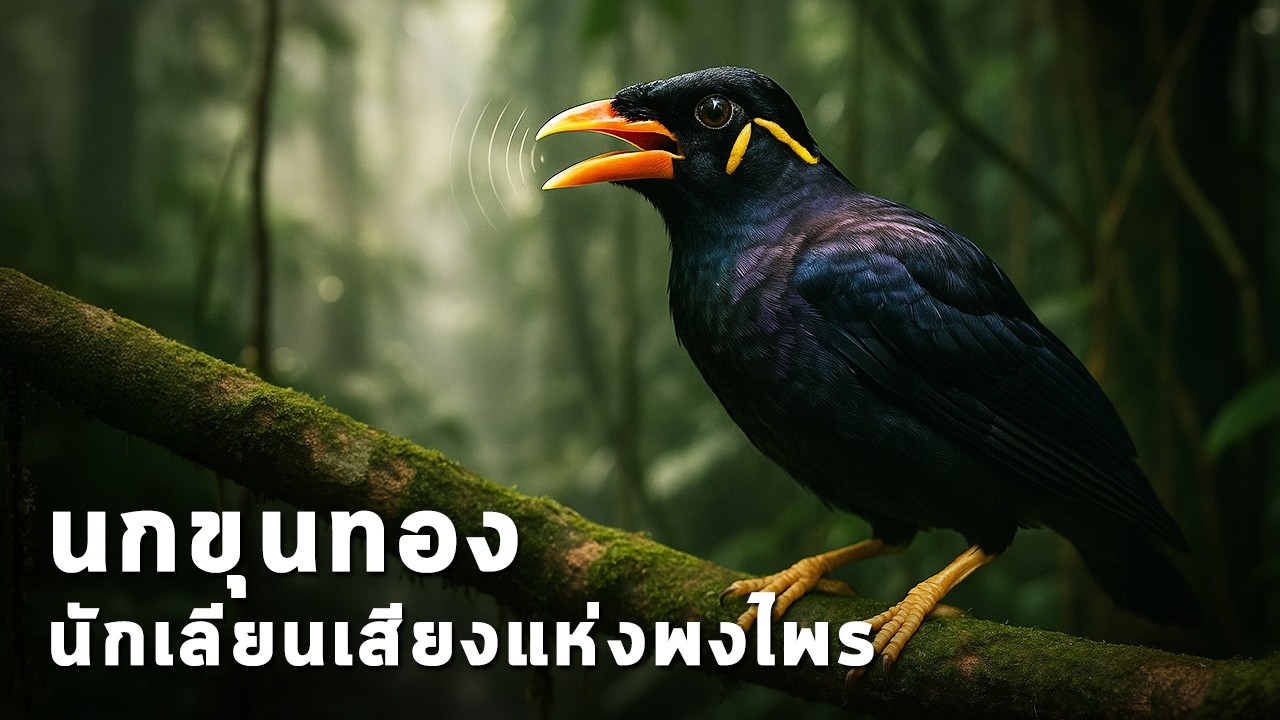 นานาสาระ ตอน นกขุนทอง นักเลียนเสียงอัจฉริยะแห่งพงไพร
