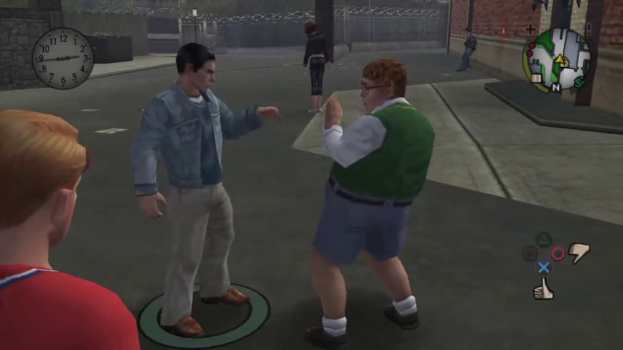 BULLY ps4 live broadcast normal day in school