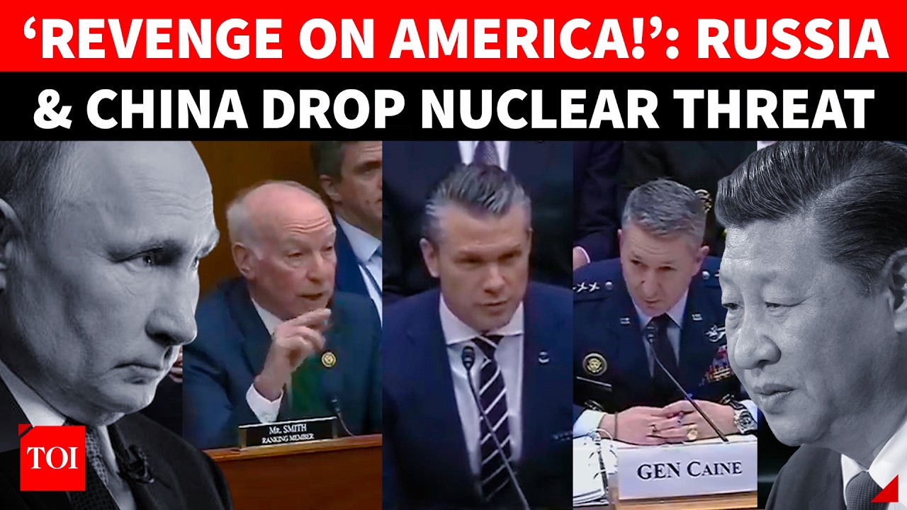 &lsquo;China & Russia Could Hit U.S&rsquo;: Hegseth Faces Nuclear Reality On Cam; Iran War EXPOSES Trump | Watch