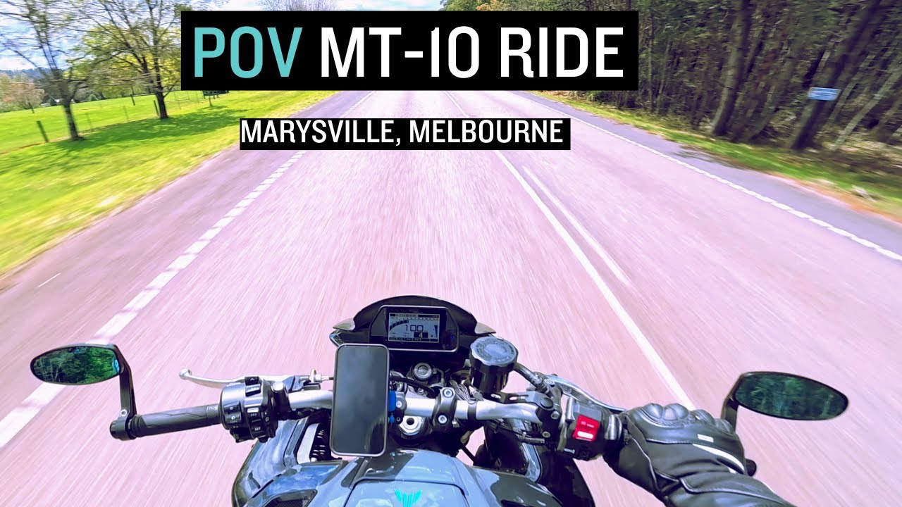 POV Yamaha MT-10 Ride - Marysville, Melbourne, Australia