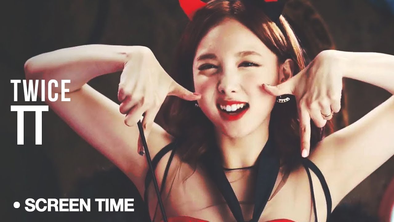 TWICE - TT : Screen Time Distribution (Color Coded)