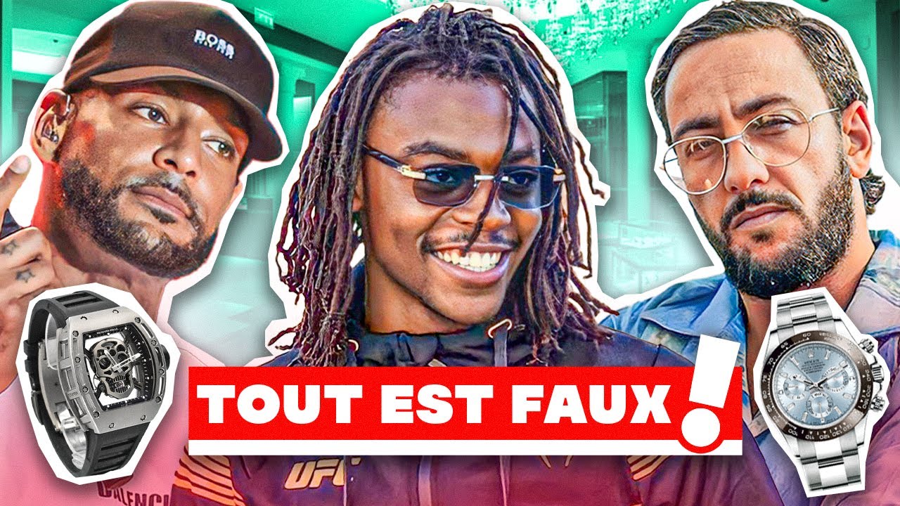 Les fausses montres de rappeur ! Booba, Koba LaD, Lacrim, Fianso