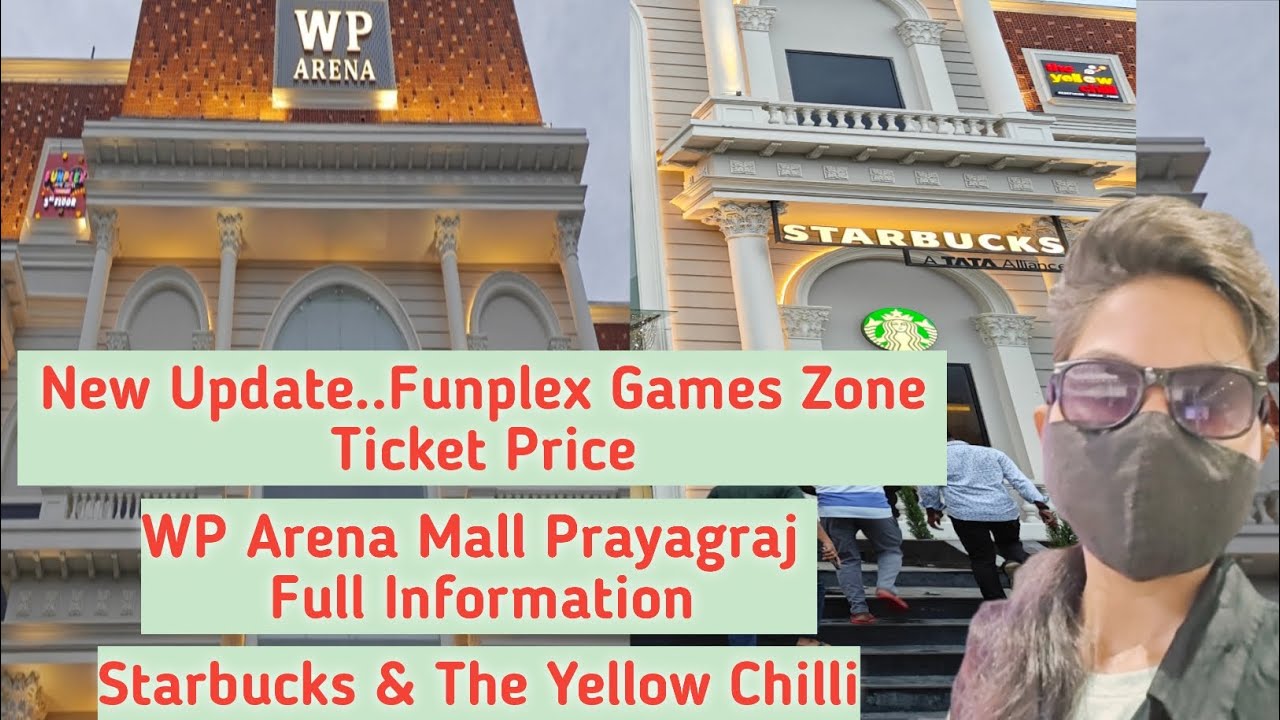 Funplex Games Zone - WP Arena Mall Prayagraj Full Information Mask Girl।।