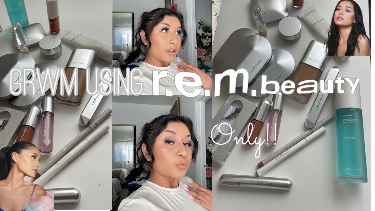 GRWM USING REM BEAUTY !! ☁️♡