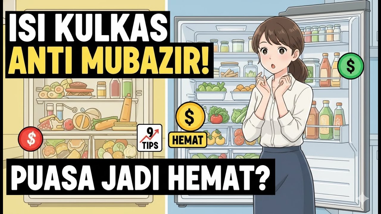 9 Tips menata isi kulkas agar tidak ada bahan makanan mubazir selama puasa