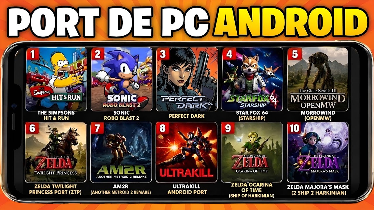 OS 10 MELHORES JOGOS DE PC PORTADO PARA ANDROID 2026 (PARTE 2) 