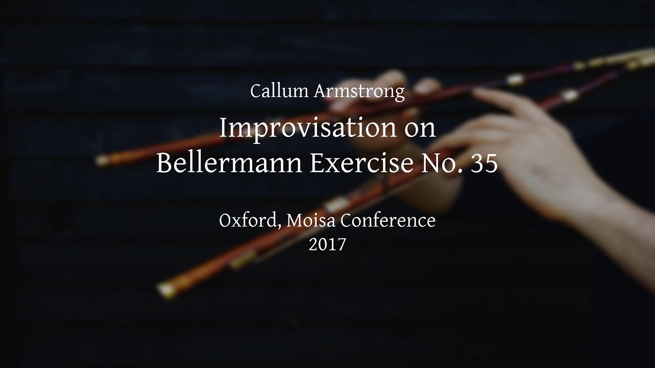 Callum Armstrong - Aulos Improvisation on Bellermann Exercise No. 35