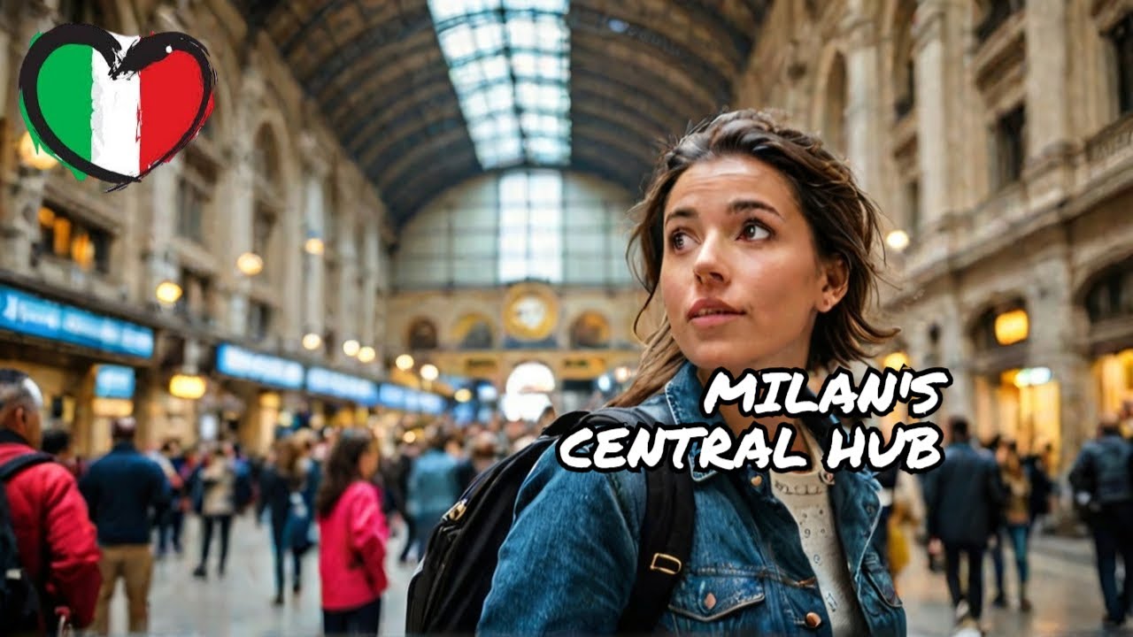 Milan Central Train Station: Europe’s Hub | Impressive 4K Walking Tour Mila Italy