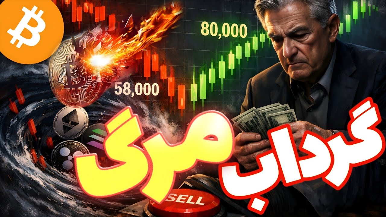 سقوط بیت کوین و آلت کوین ها در گرداب مرگ | رکود بازار جهانی لبه تیغ!!
