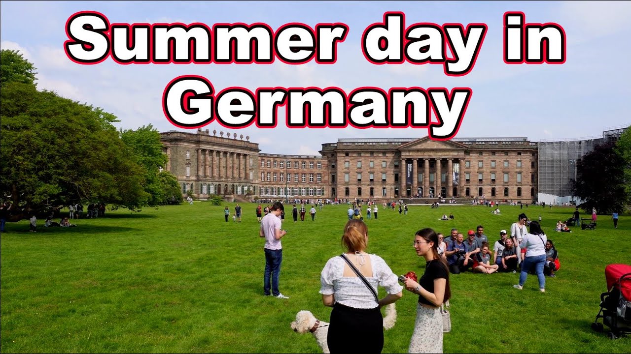 Walking tour in the most beautiful park in Germany Bergpark Kassel