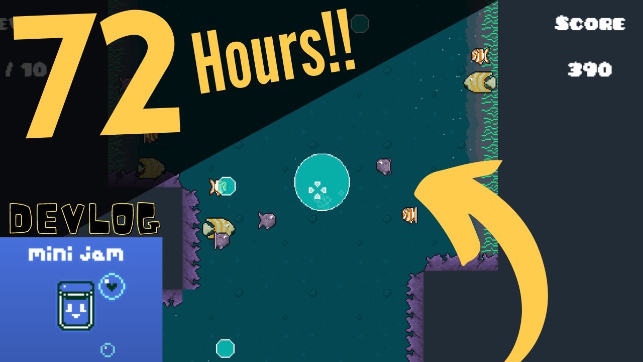 I made a game in 72 hours - Mini Jam 84 Devlog