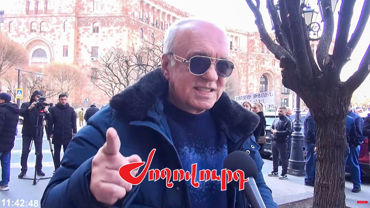 «Փաշինյանը սարսափումա ուժեղ մարդկանցից, ինքը չի մնալու»․ ակցիայի մասնակից