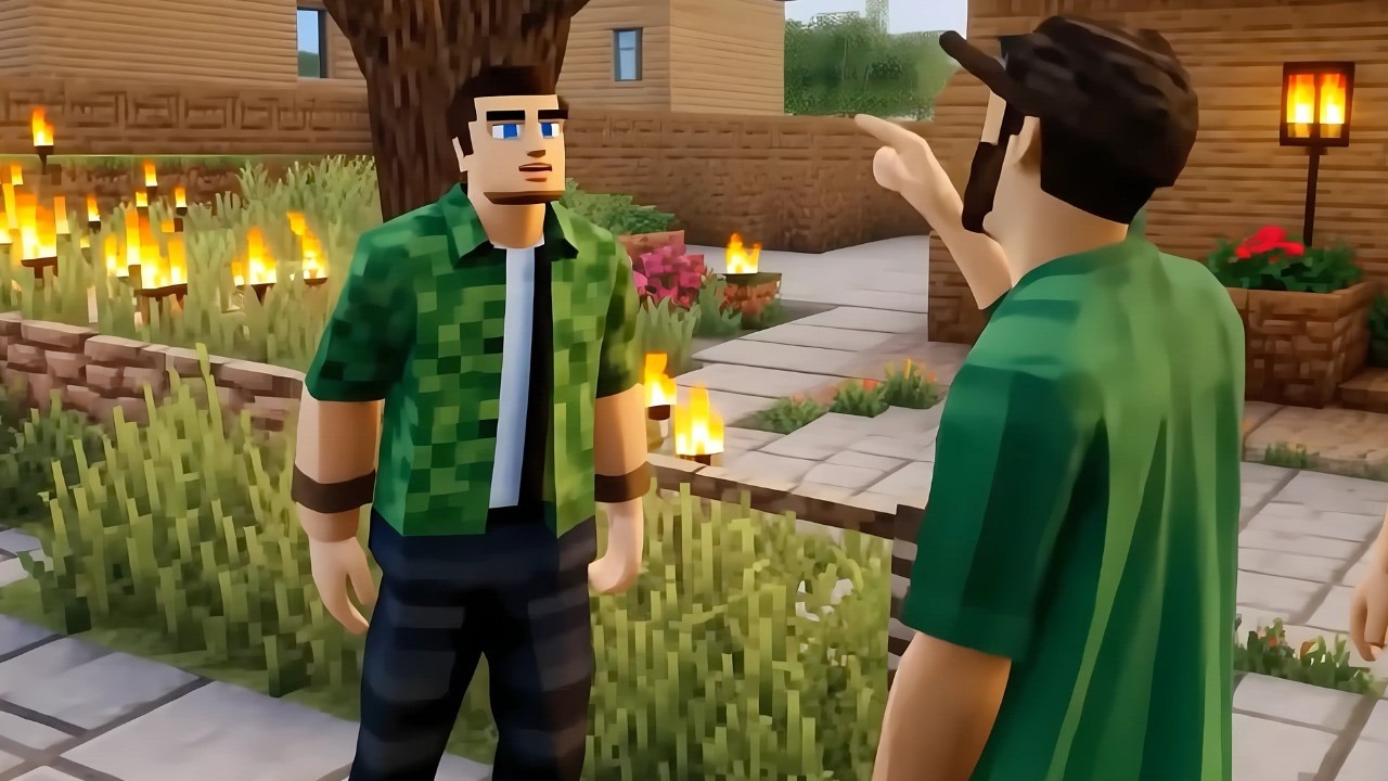 Minecraft Recreated in GTA 5!