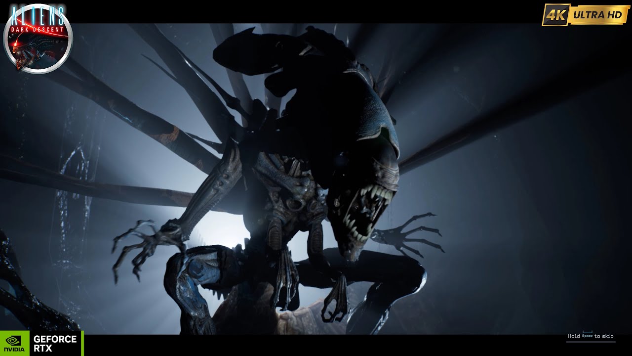 Aliens Dark Descent | RTX 4090 | PART 5 Find The Colonists in the Old Mine | Kill Xenomorph Queen