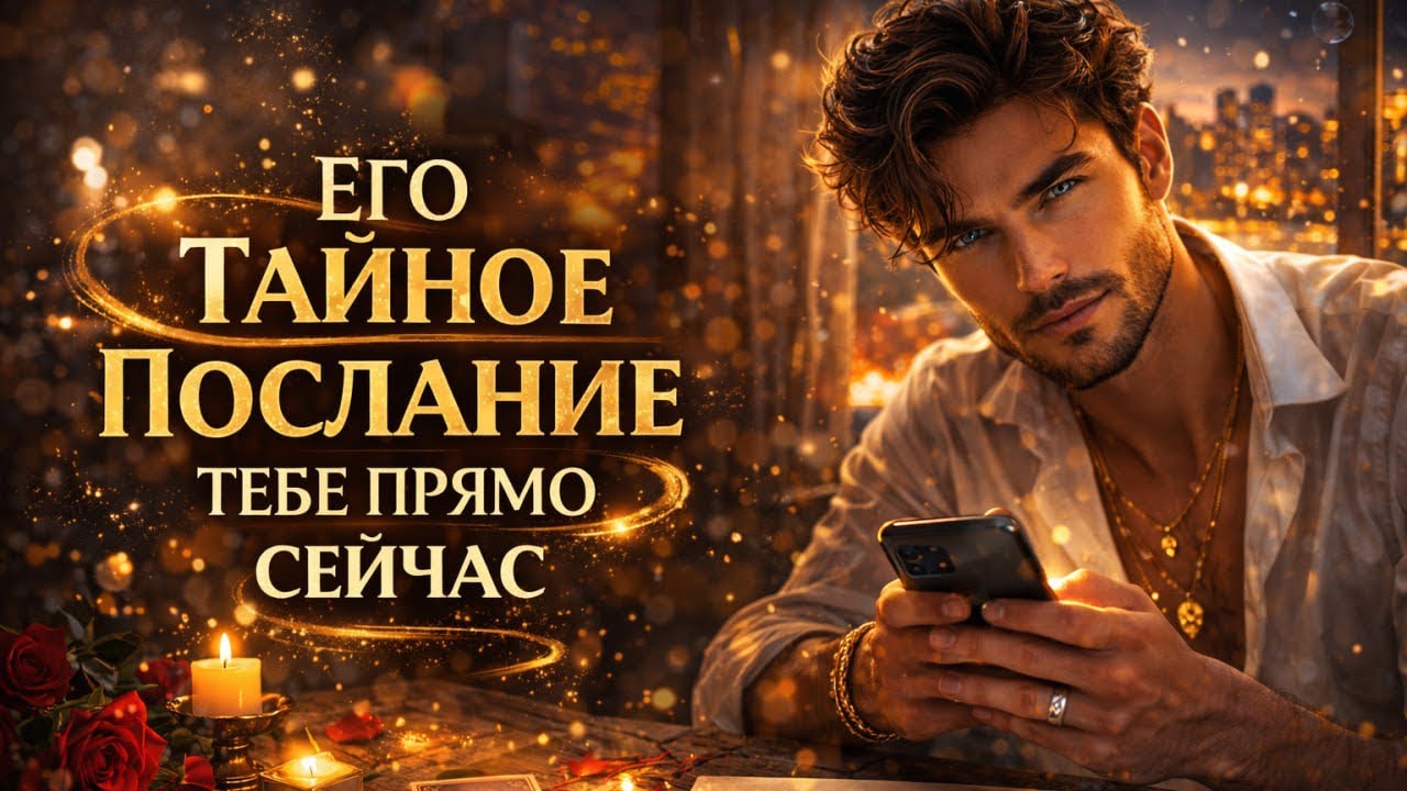 ❤️‍🔥 Его тайное послание тебе прямо сейчас 🌙 Таро
