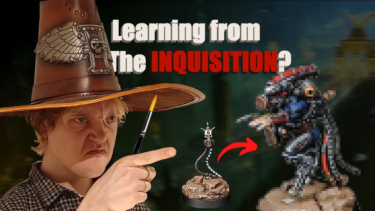 I Dreaded Painting Non Metallic Metal Until This..- Painting Inquisitorial Servitors - Warhammer 40K