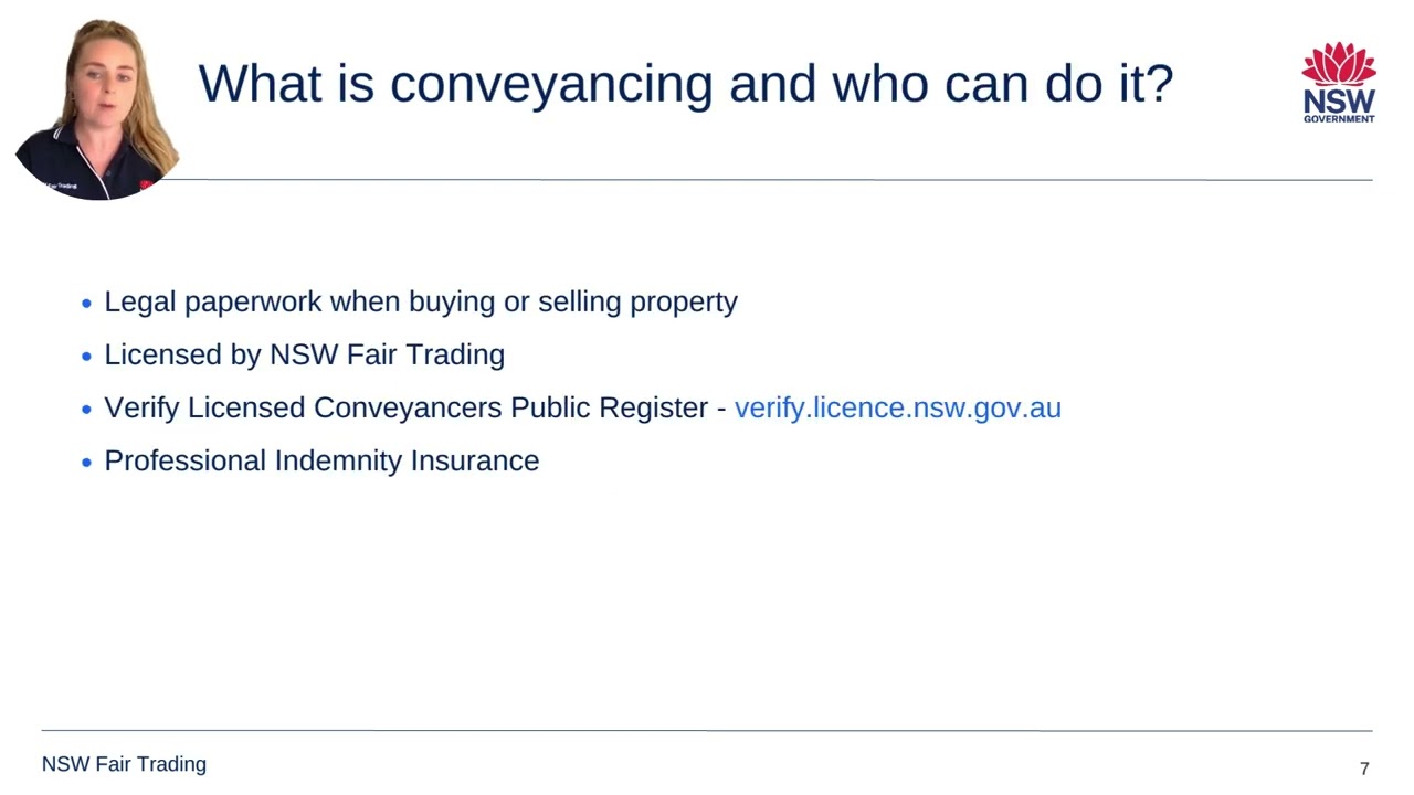 What is Conveyancing?