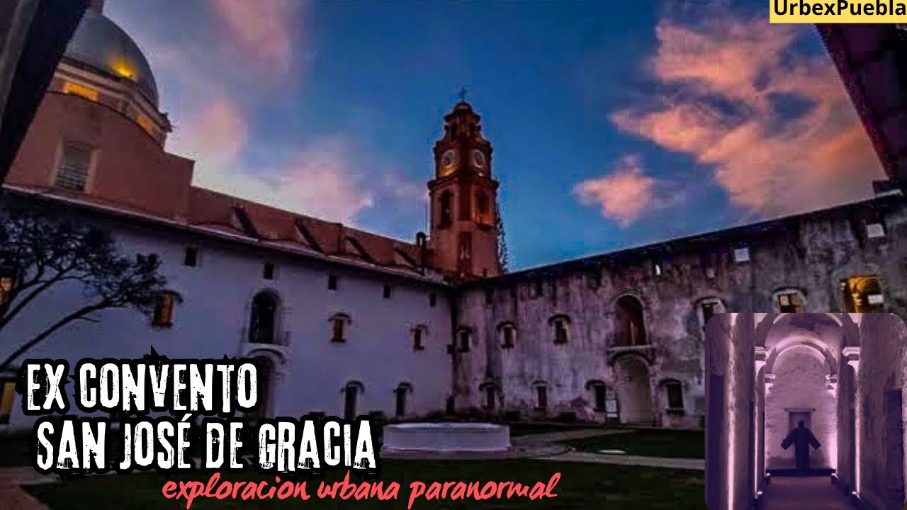 Ex convento EMBRUJADO de Orizaba . Monjes y una peque&ntilde;a deambulan en su interior .