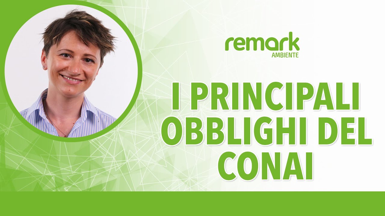 I principali obblighi del CONAI