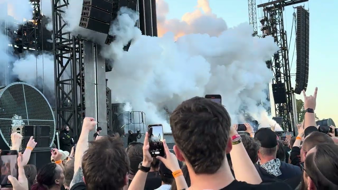 Rammstein - Intro, Ramm4, 12.5.2024 Praha Letňany