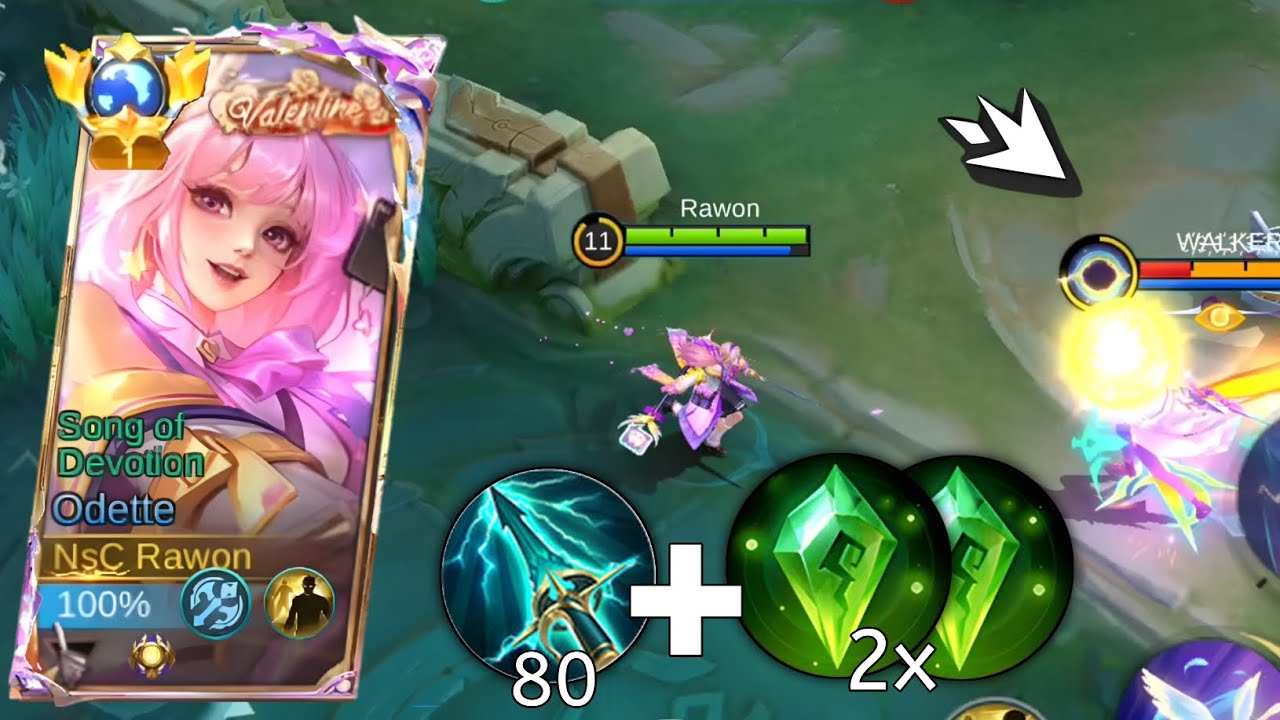 Лучшая в мире Одетта, использующая Holy Crystal 2 + Sky Piercher! Клянусь, это просто потрясающе!...