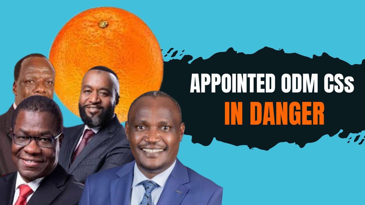 Internal WAR in ODM: CSs Appointed to Government Face AXE!