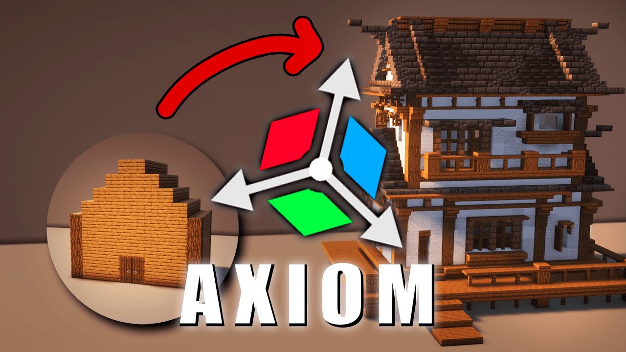 APRENDA a USAR o AXIOM em suas CONSTRUÇÕES no MINECRAFT!