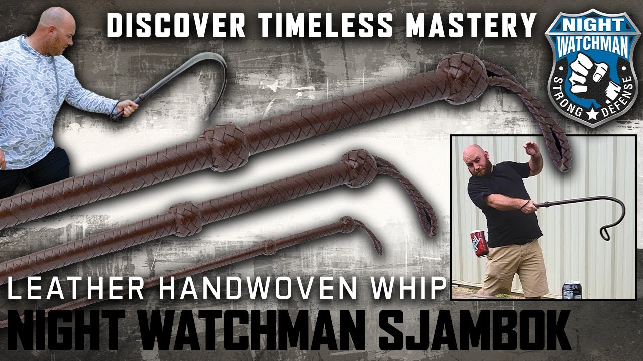 BUDK:  Discover Timeless Mastery with the Night Watchman Sjambok!💥