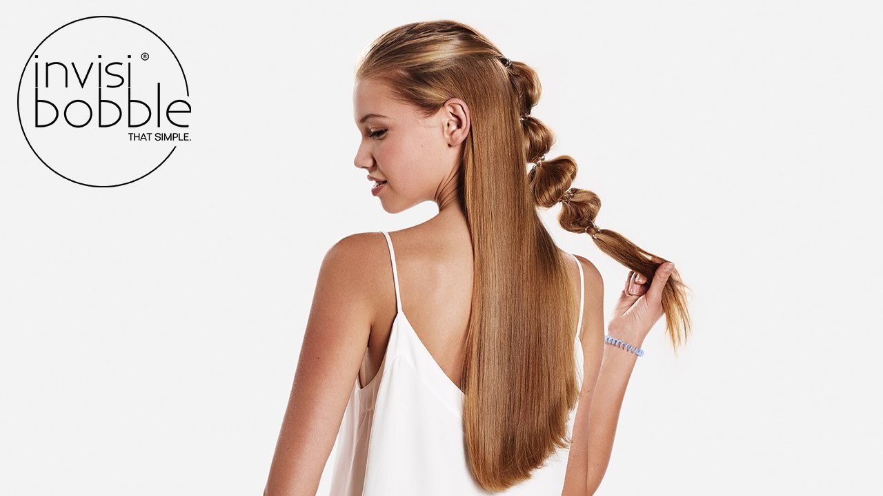 bouncy bobbles  - easy invisibobble hair tutorial by Denise Bredtmann