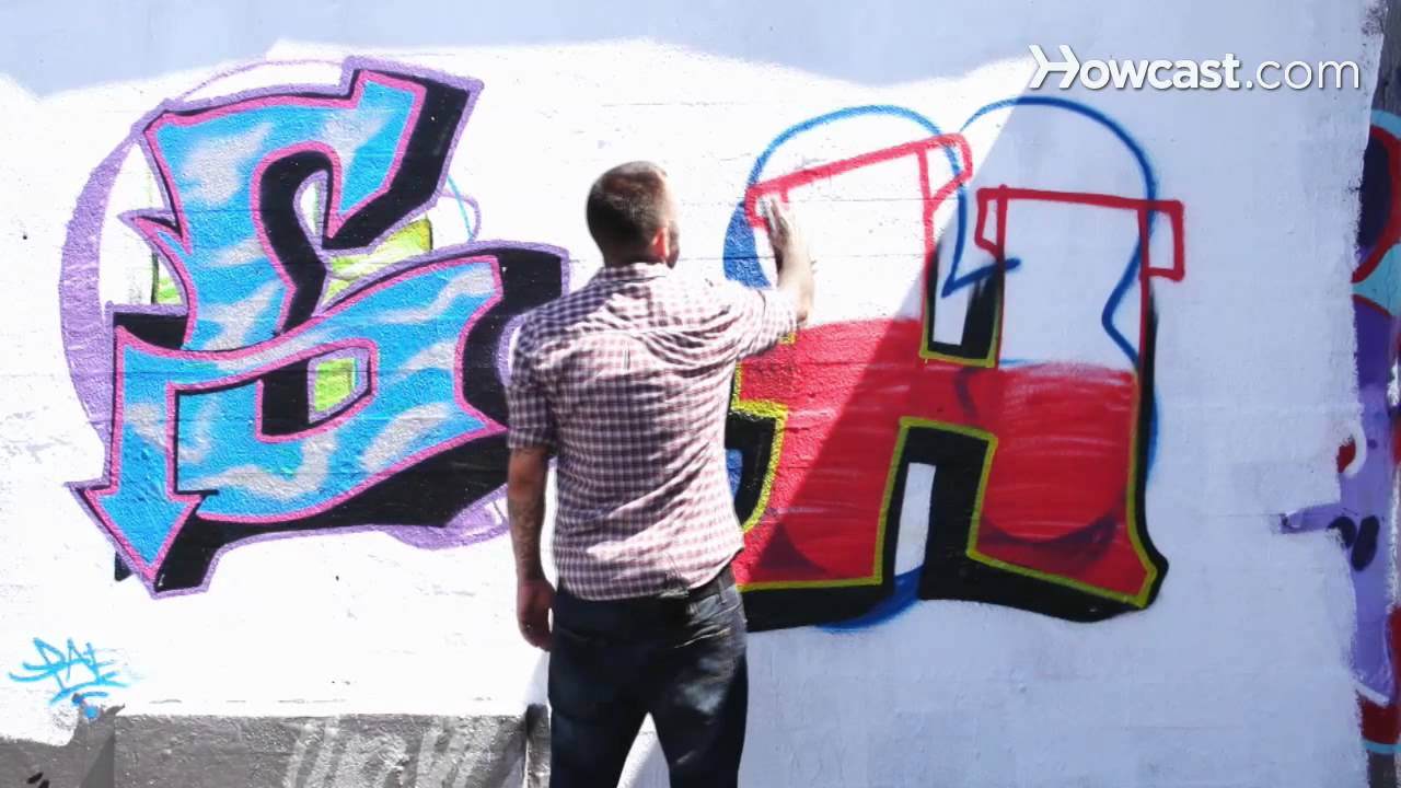 How to Draw an H | Graffiti
