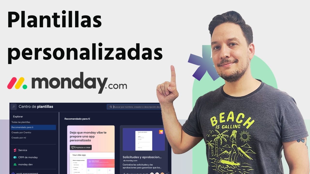 Cómo crear plantillas personalizadas en monday.com