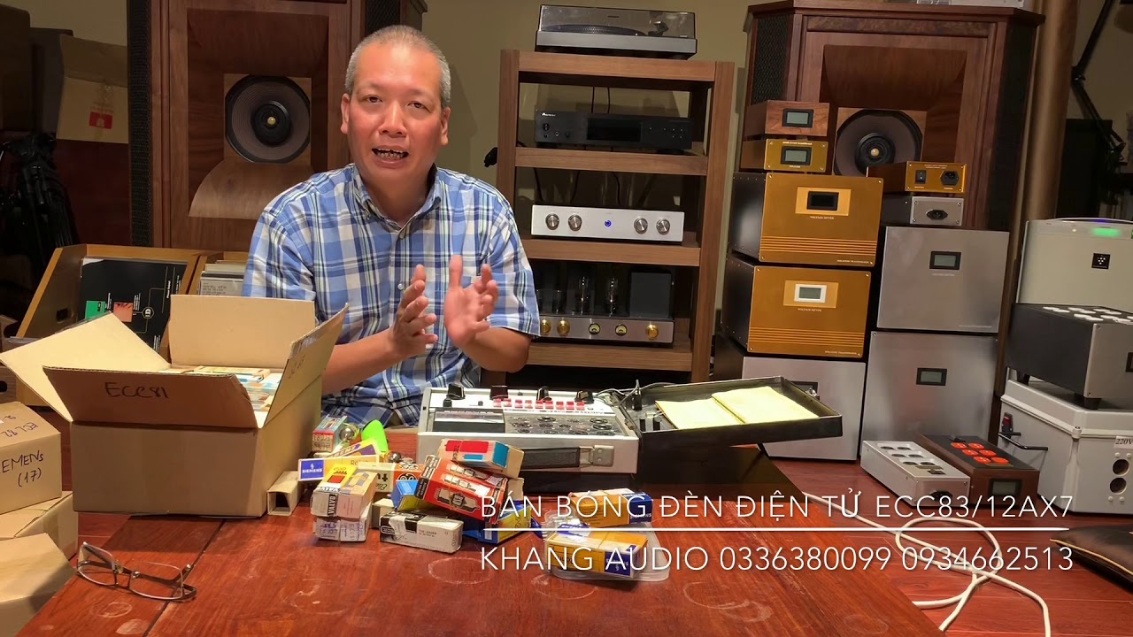 BÓNG ĐÈN ĐIỆN TỬ ECC83 - 12AX7