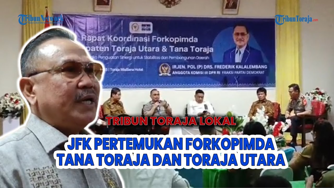 JFK Adakan Rapar Koordinasi Untuk Bangun Sinergi Lintas Daerah Antara Tana Toraja dan Toraja Utara