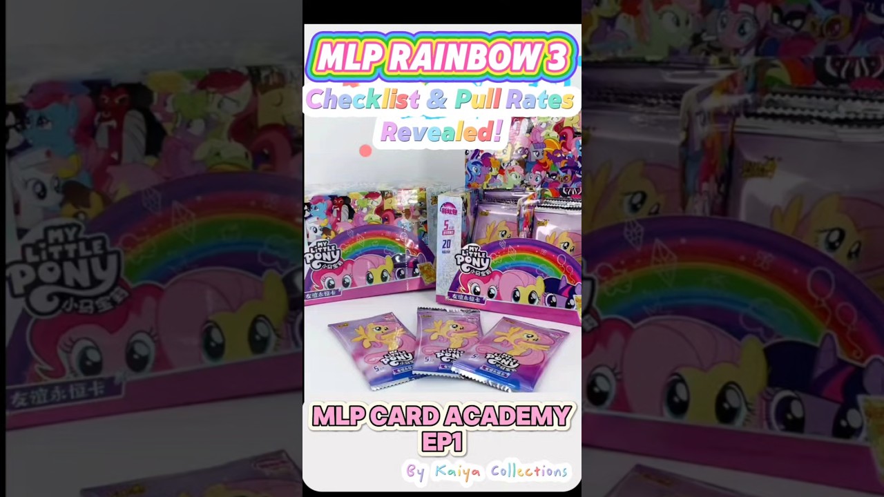 MLP Rainbow 3 DECODED - MLP Card Academy EP1 