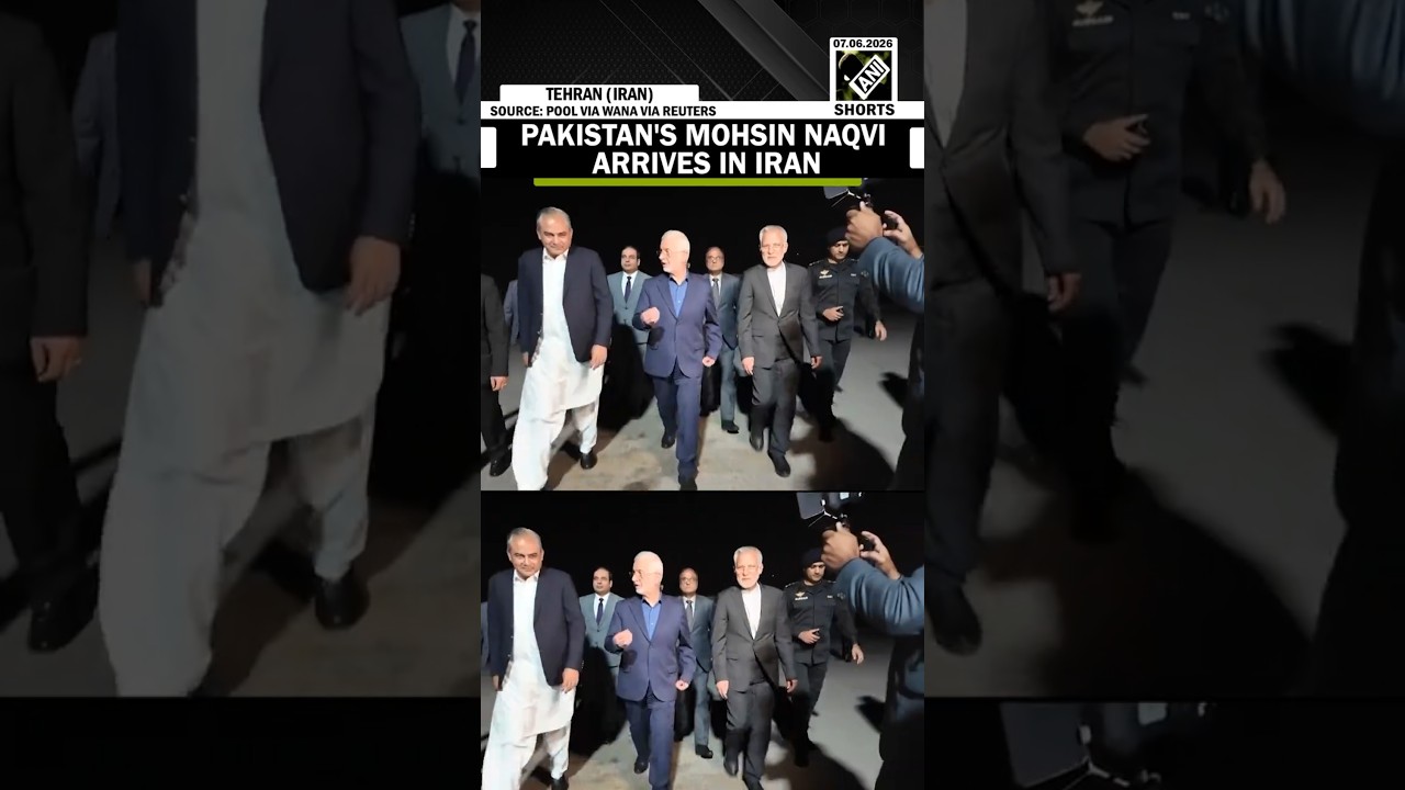 Pakistan Interior Minister Mohsin Naqvi arrives in Tehran amid US-Iran ongoing tensions
