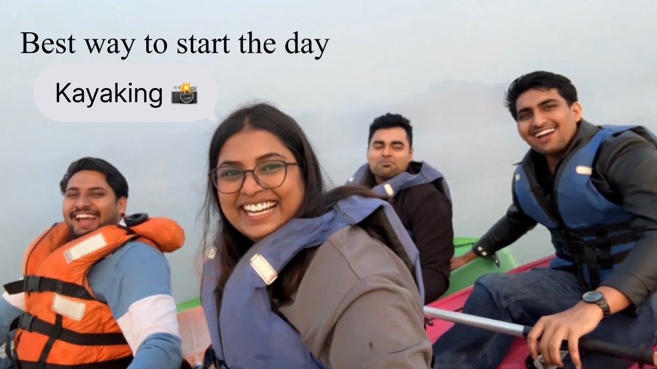 From Beginners to Pros? Our First Kayaking Experience! 🤓