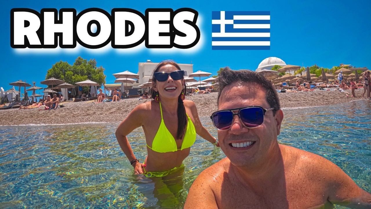 Así es una ISLA GRIEGA Muy Divertida: RHODES (RODAS) GRECIA | Zorito y Doug