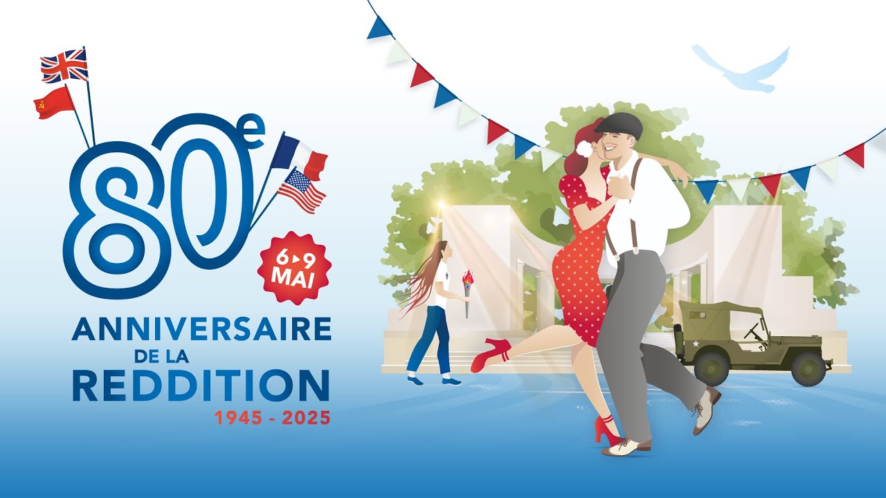 80ᵉ anniversaire de la Reddition Reims : un nouveau souffle pour la paix 1945 - 2025