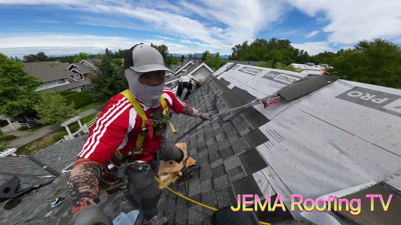 JEMA Roofing TV #asphalt roof shingle installation
