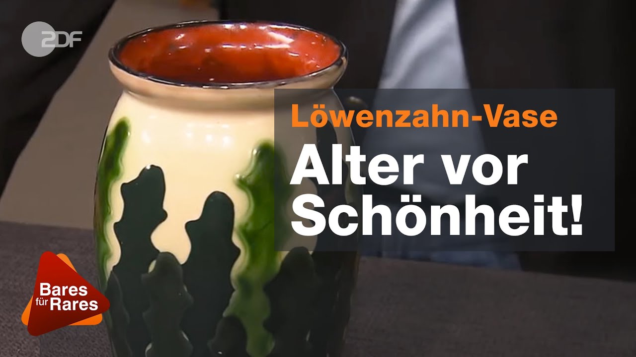 Preis-Eskalation! Ekstase um grottenhässliche Vase bei Bares für Rares vom 23.08.2019 | ZDF
