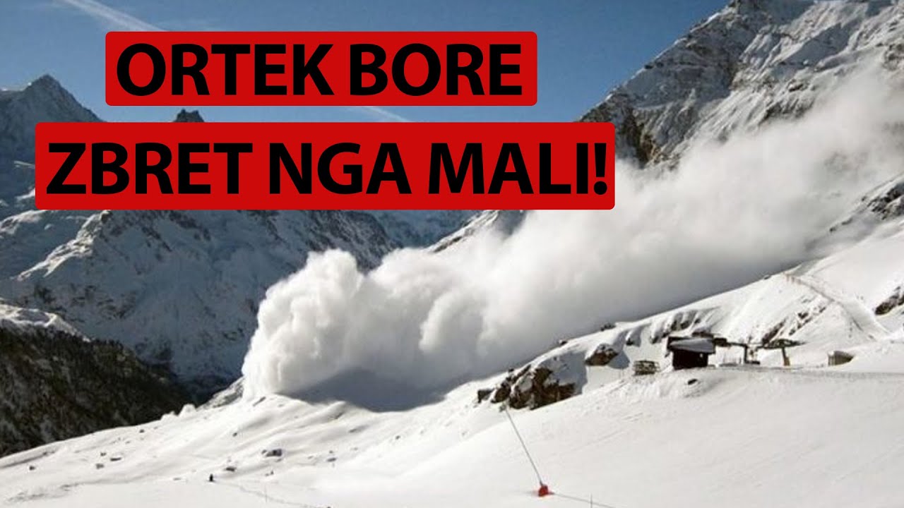 PANIK në Brezovicë! Ortek bore zbret nga mali