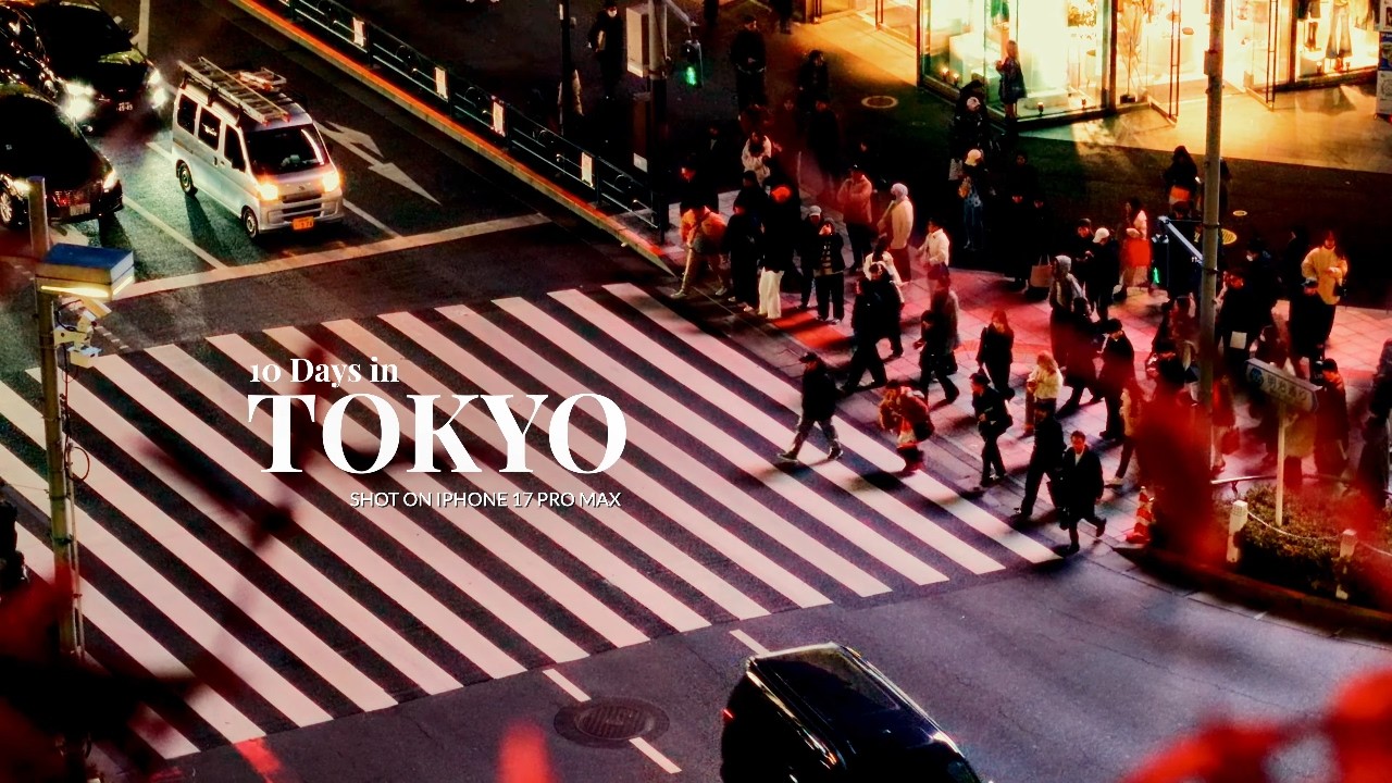 10 Days in Tokyo | Cinematic Travel Film - Iphone 17 Pro Max
