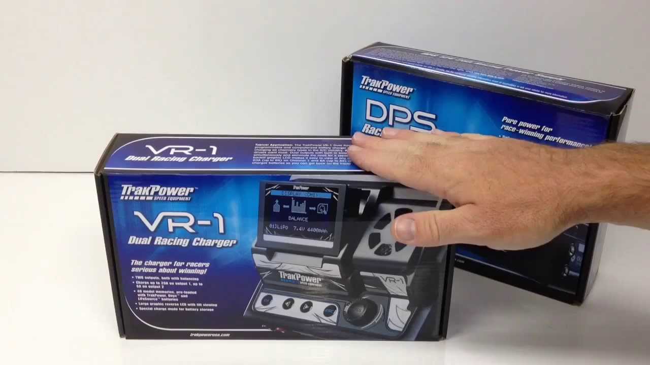 TrakPower VR-1 Charger and DPS Power Supply Unboxing