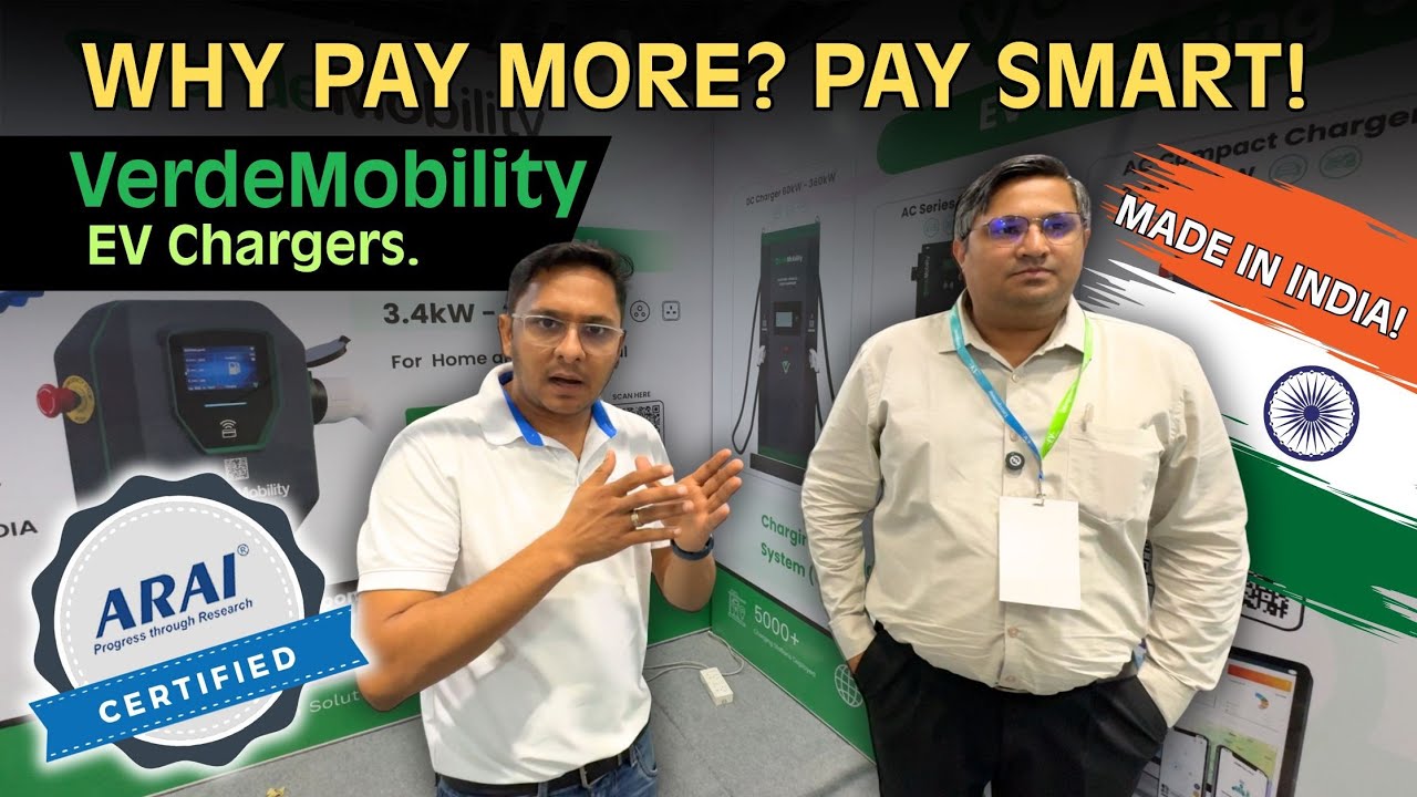 VerdeMobility EV Chargers review 2025 | Made-in-India EV charging solutions explained.