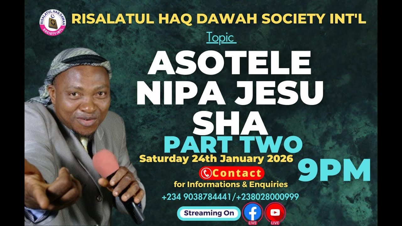 USTAZJAMIU/ ASOTELE NIPA JESU SHA ((2))